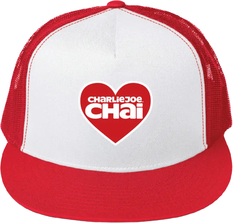 CJC Red & White Trucker Hat
