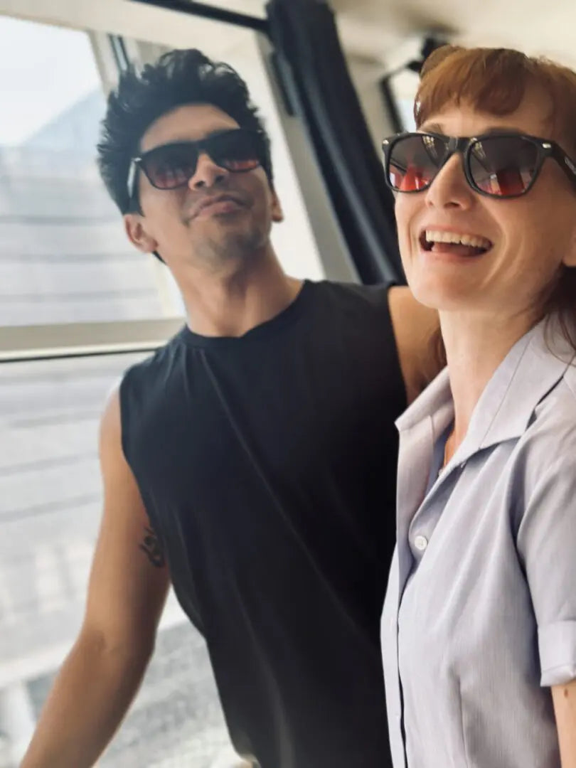 CJC Rose Colored Sunglasses