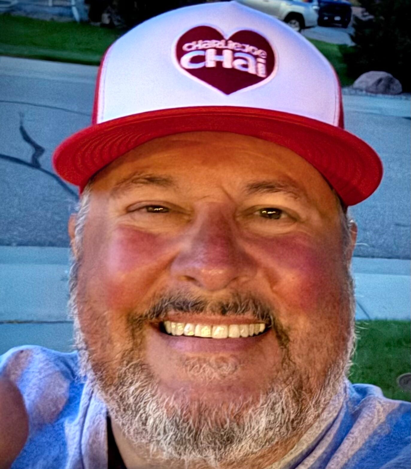 CJC Red & White Trucker Hat