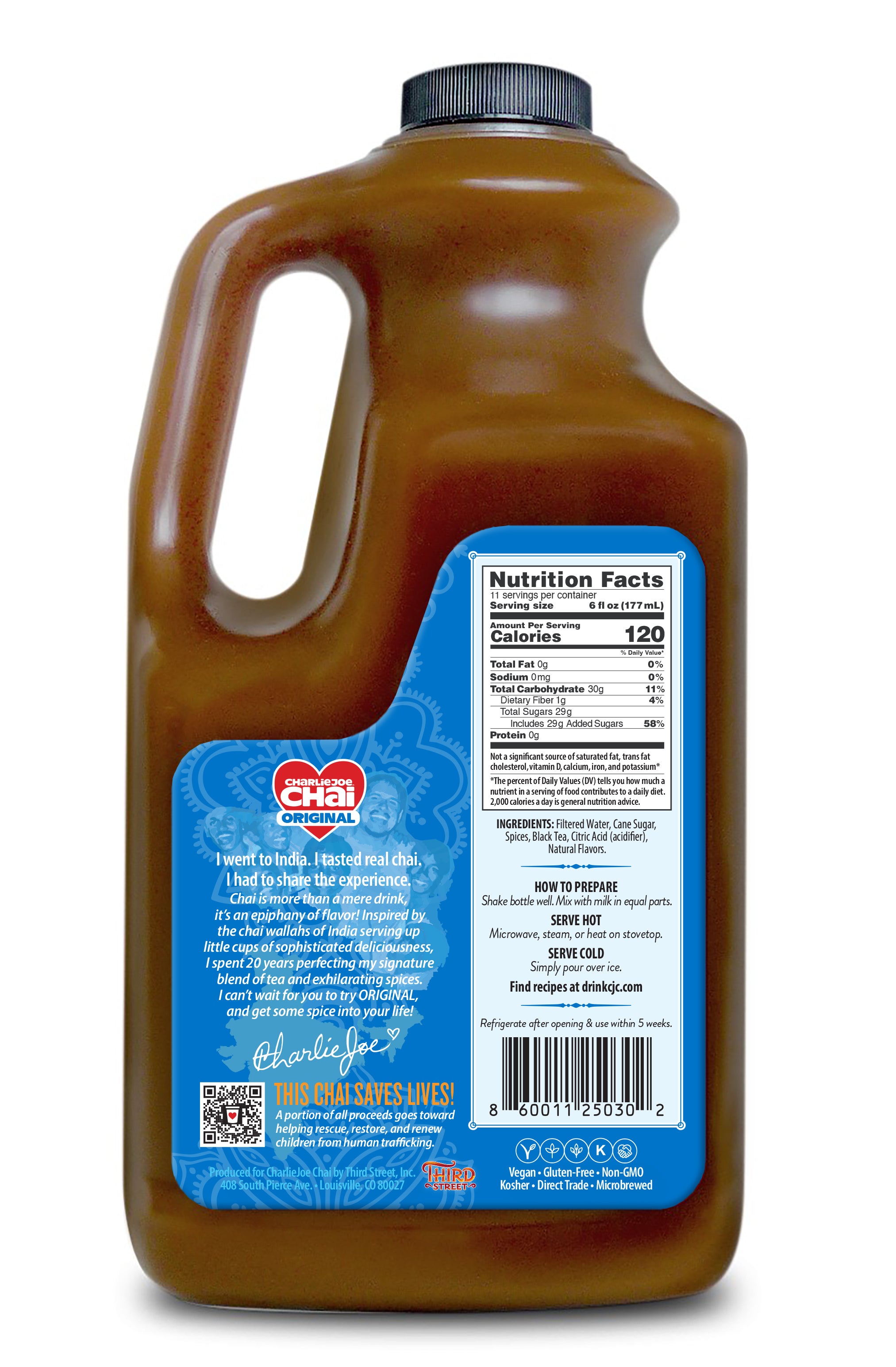 chaiの根っこ1 Original Case (6 bottles) – CharlieJoe Chai