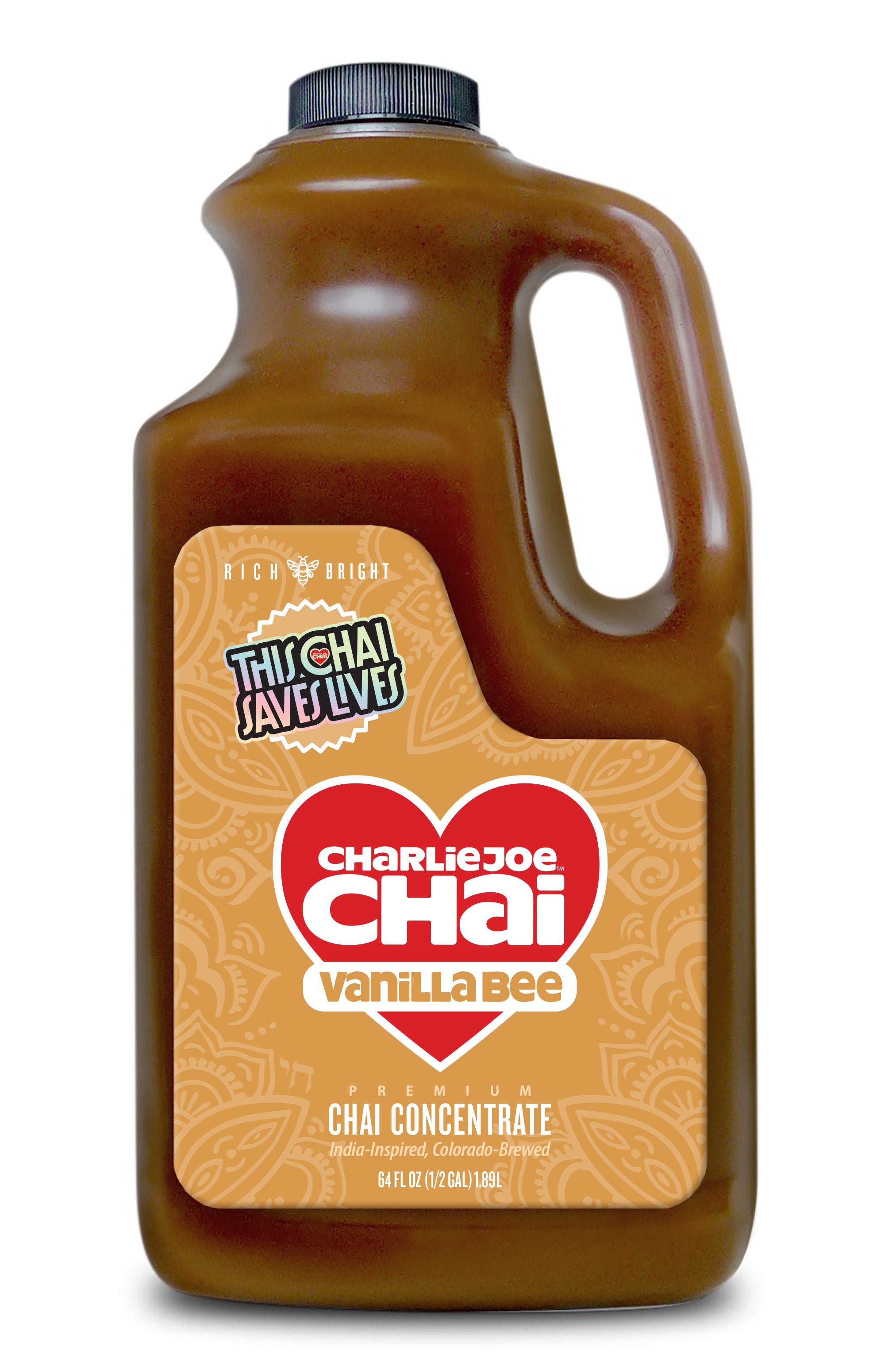 Vanilla Bee Case (6 bottles) – CharlieJoe Chai