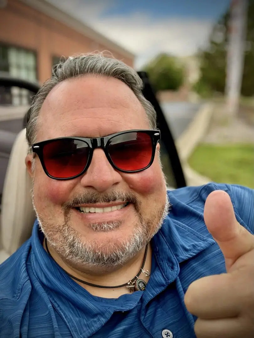 CJC Rose Colored Sunglasses