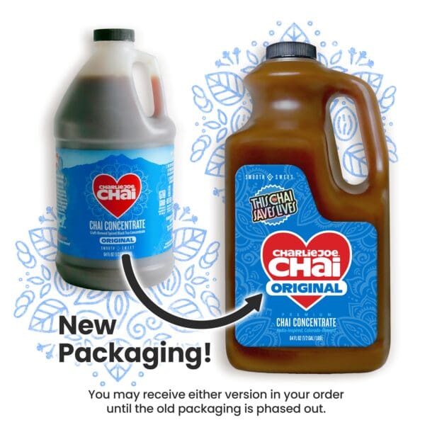 Original Charlie Joe Chai new packaging